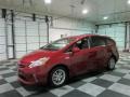 Barcelona Red Metallic - Prius v Two Hybrid Photo No. 4