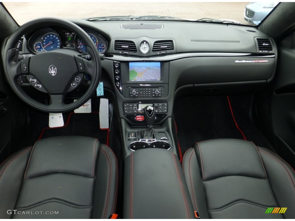 2012 Maserati GranTurismo MC Coupe Nero Dashboard Photo #80936907