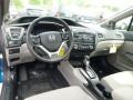 Gray 2013 Honda Civic EX Sedan Dashboard
