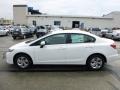 Taffeta White - Civic LX Sedan Photo No. 6