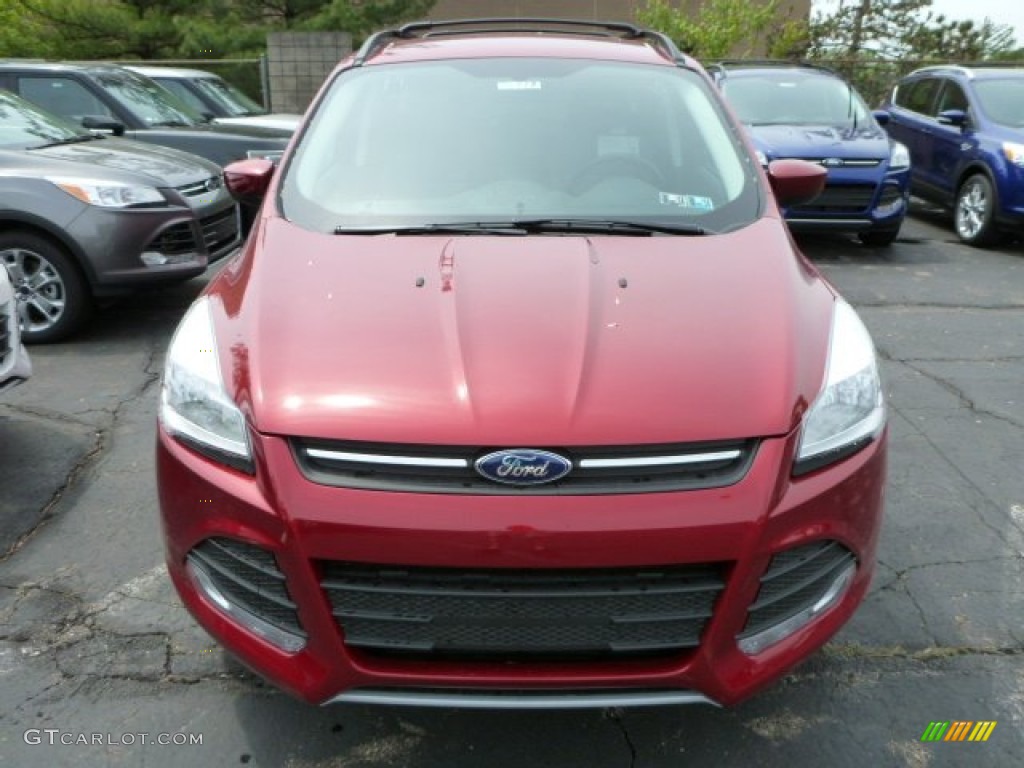 2013 Escape SE 1.6L EcoBoost 4WD - Ruby Red Metallic / Charcoal Black photo #6