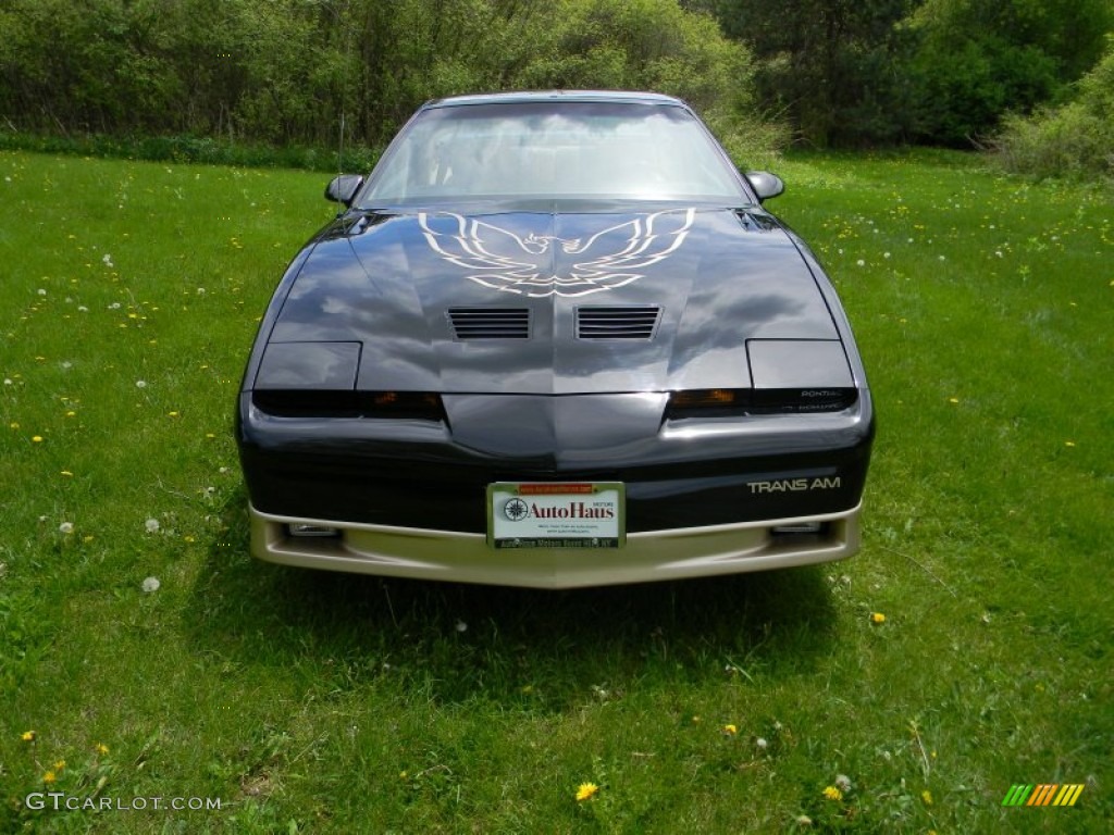 Black Sapphire 1986 Pontiac Firebird Trans Am Exterior Photo #80937507