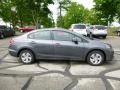 Polished Metal Metallic - Civic LX Sedan Photo No. 2