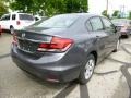 Polished Metal Metallic - Civic LX Sedan Photo No. 3