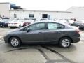 Polished Metal Metallic - Civic LX Sedan Photo No. 6