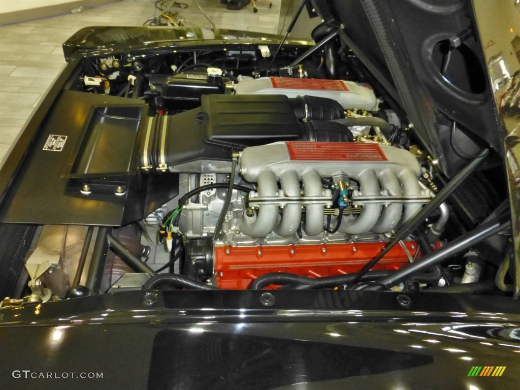 1987 Ferrari Testarossa Standard Testarossa Model Engine Photos