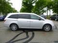 2013 Alabaster Silver Metallic Honda Odyssey EX-L  photo #2