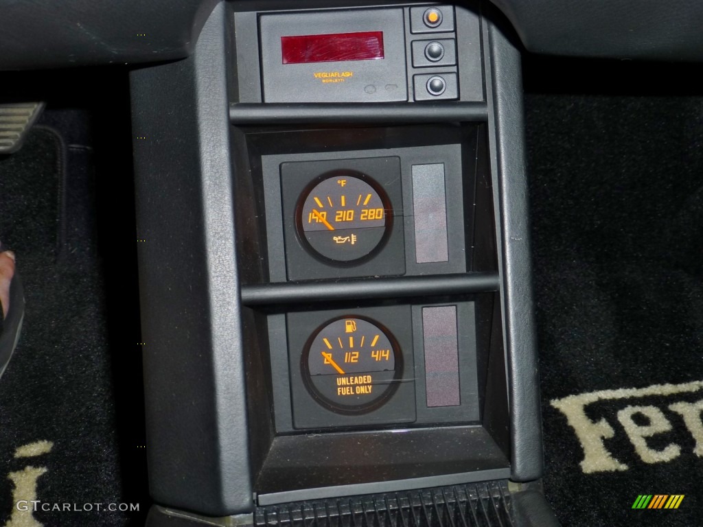 1987 Ferrari Testarossa Standard Testarossa Model Gauges Photos