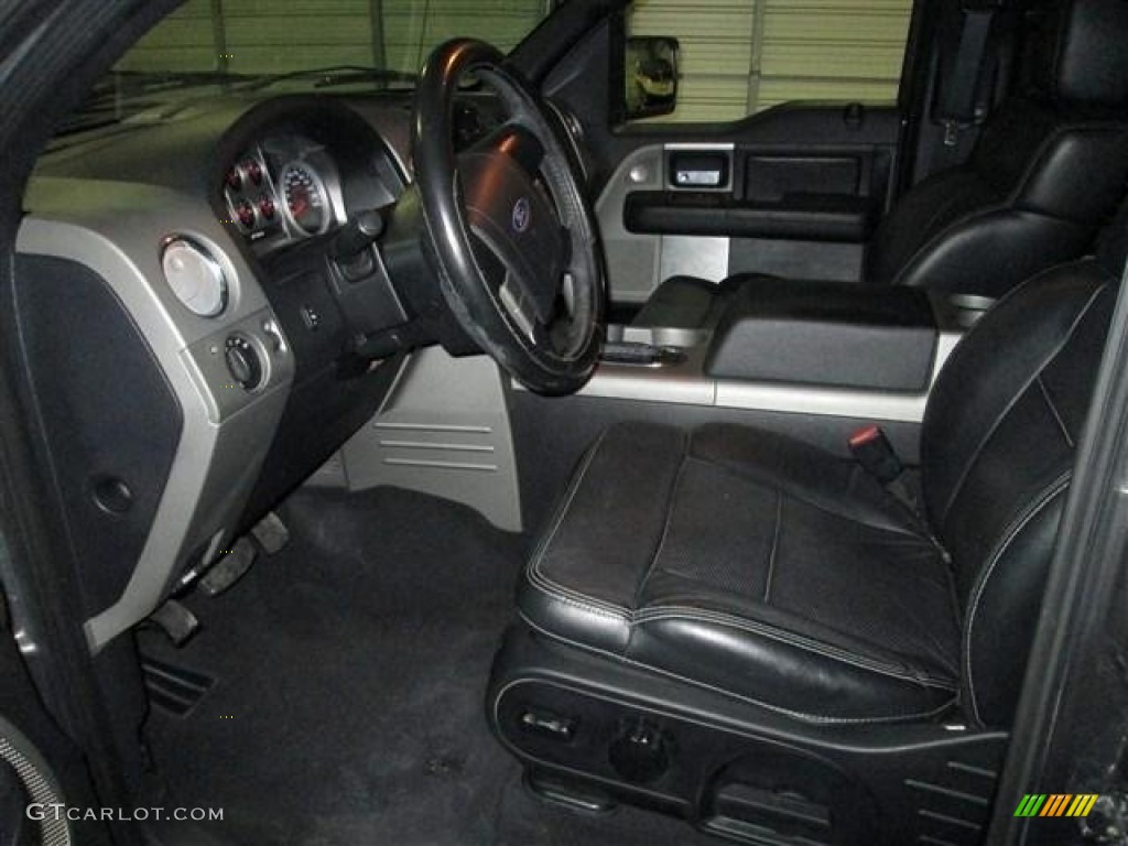 2006 F150 FX4 SuperCrew 4x4 - Dark Shadow Grey Metallic / Black photo #10