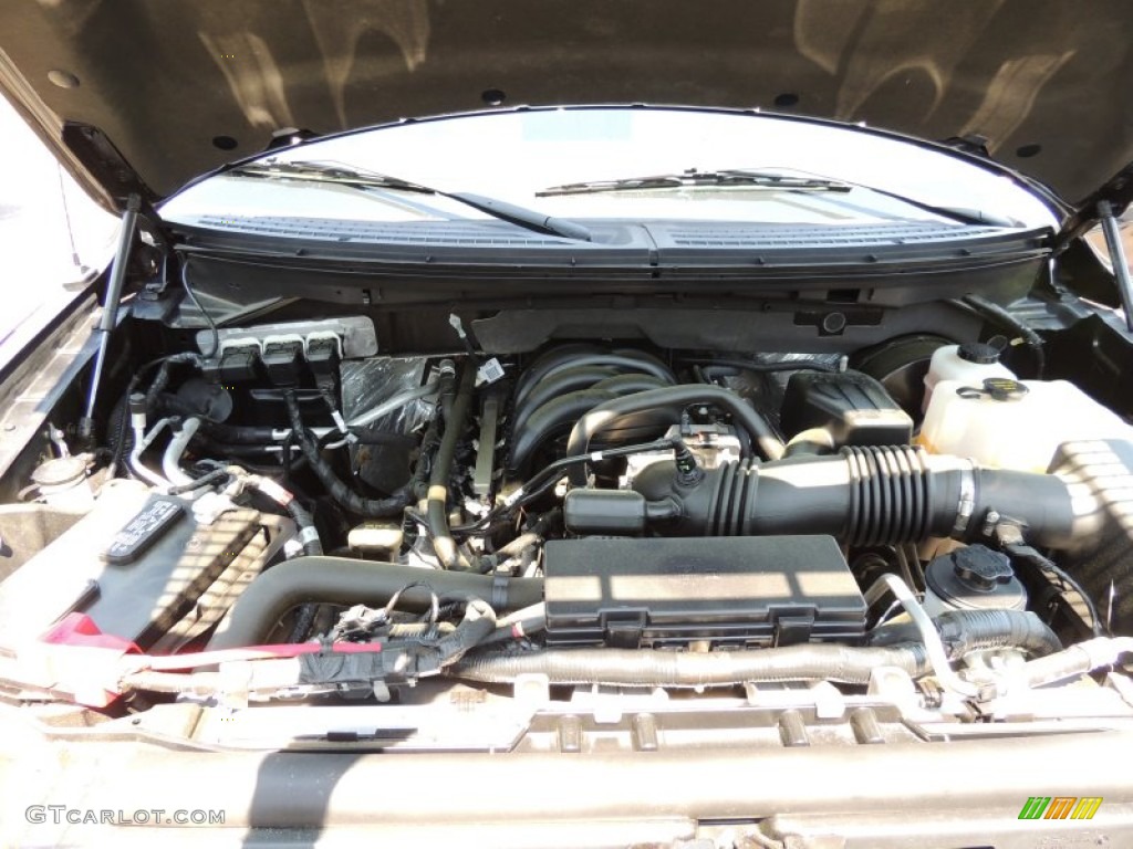 2010 F150 XLT Regular Cab - Tuxedo Black / Medium Stone photo #17