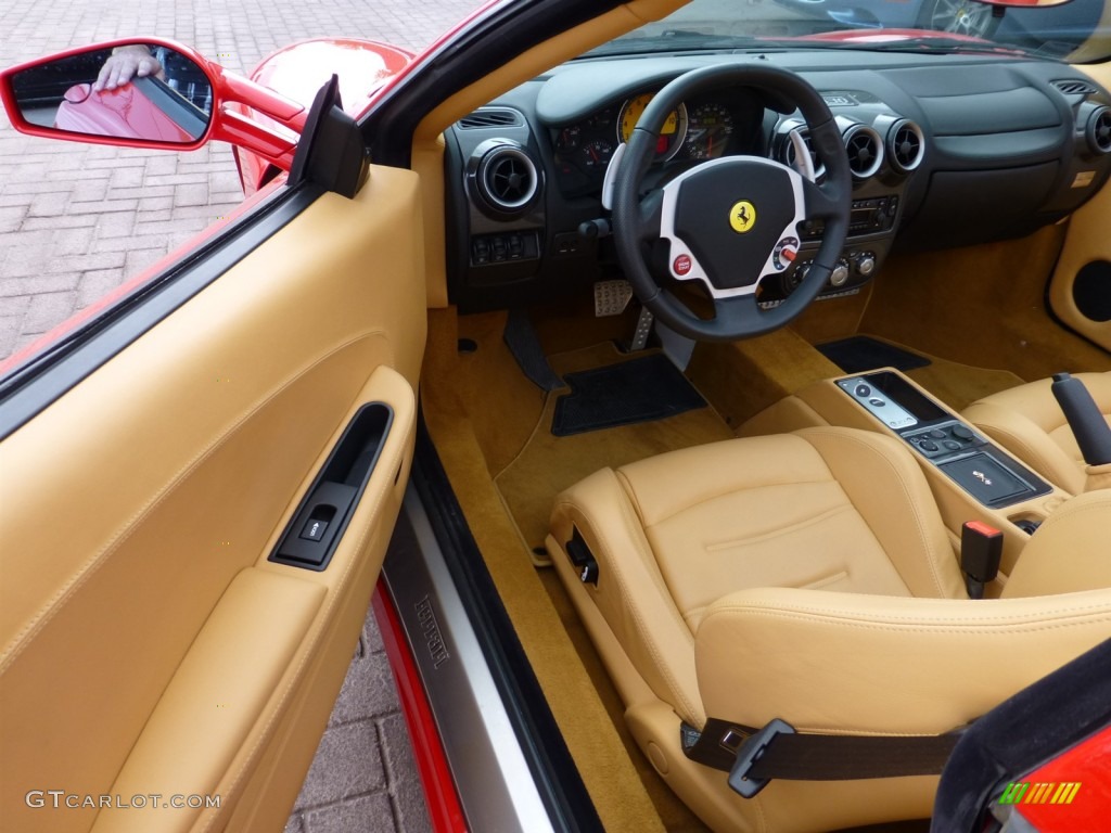 Beige Interior 2007 Ferrari F430 Spider F1 Photo #80938815