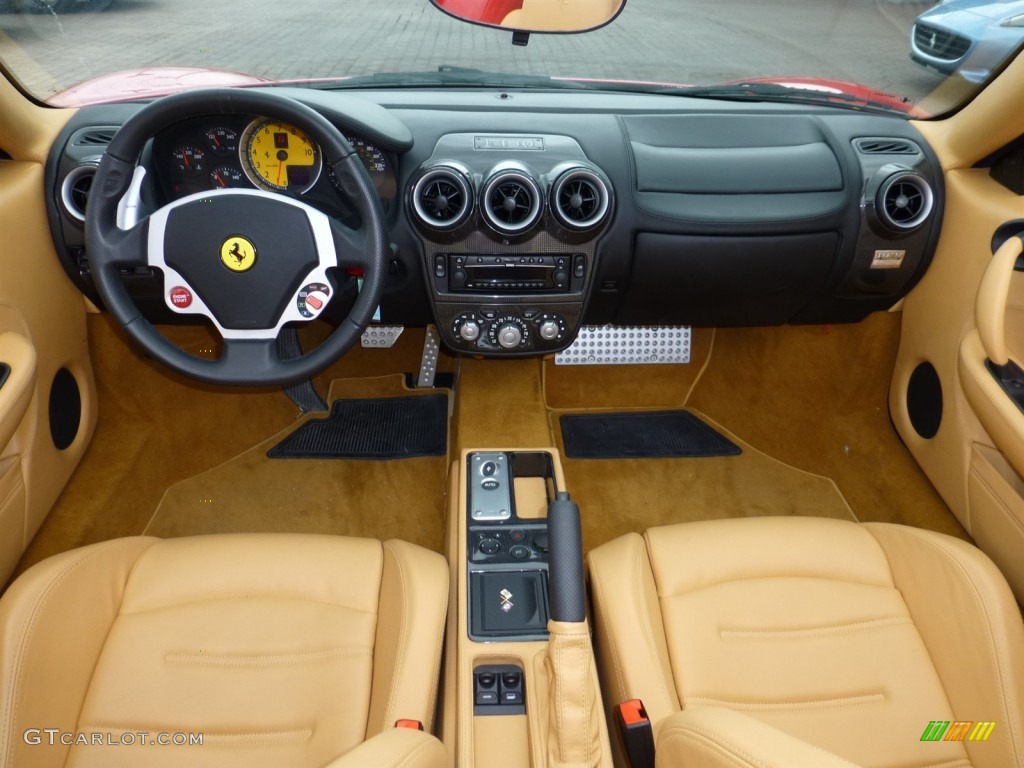2007 Ferrari F430 Spider F1 Beige Dashboard Photo #80938881