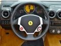 2007 Ferrari F430 Beige Interior Steering Wheel Photo