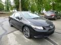 Crystal Black Pearl - Civic EX Coupe Photo No. 1