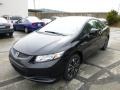 Crystal Black Pearl - Civic EX Coupe Photo No. 7