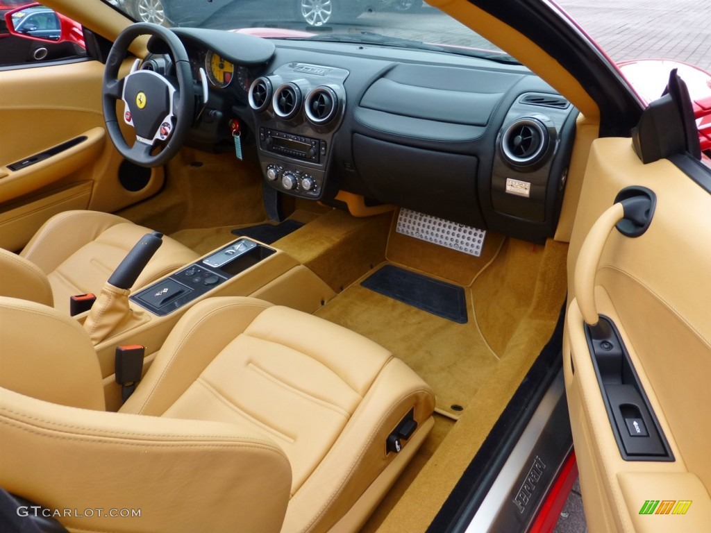 2007 Ferrari F430 Spider F1 Beige Dashboard Photo #80939239