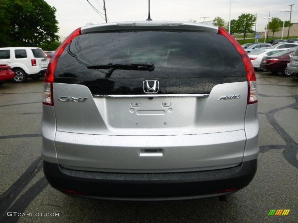 2013 CR-V EX-L AWD - Alabaster Silver Metallic / Gray photo #4