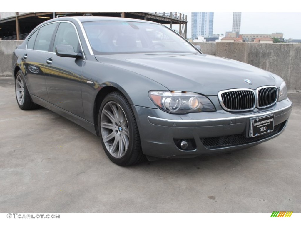 2006 7 Series 750Li Sedan - Titanium Grey Metallic / Basalt Grey/Flannel Grey photo #1