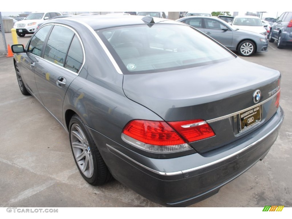 2006 7 Series 750Li Sedan - Titanium Grey Metallic / Basalt Grey/Flannel Grey photo #5