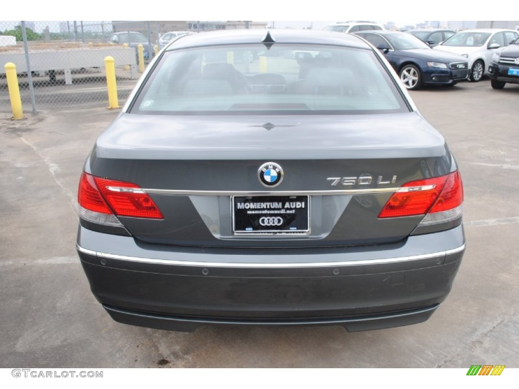 2006 7 Series 750Li Sedan - Titanium Grey Metallic / Basalt Grey/Flannel Grey photo #6