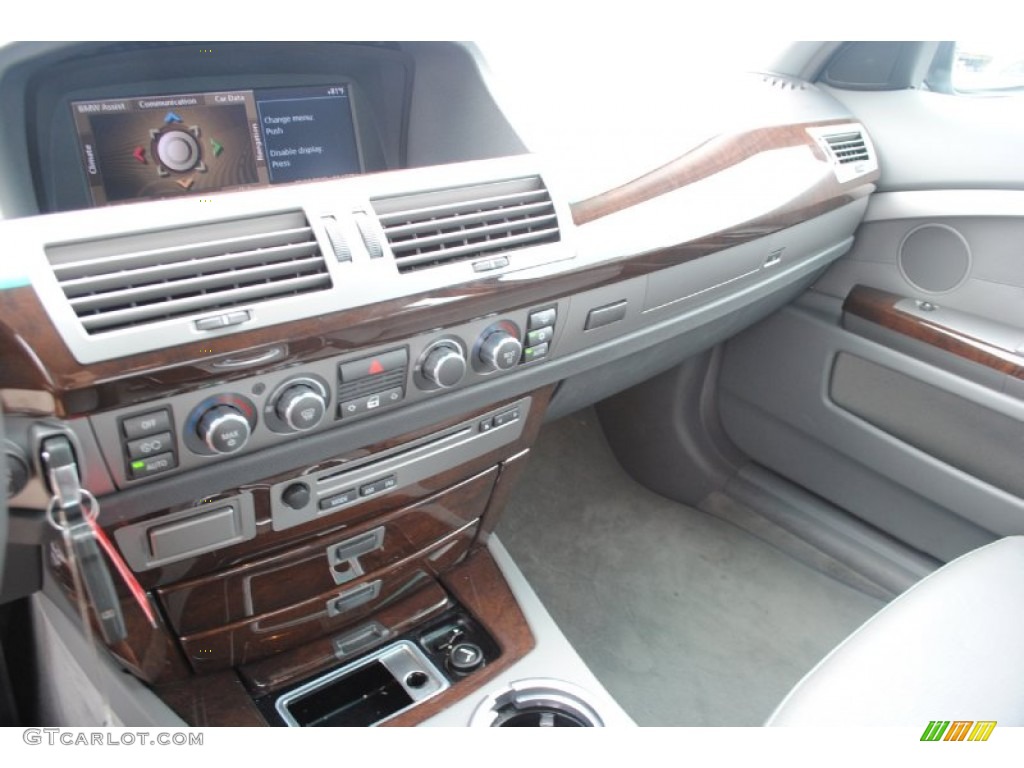 2006 7 Series 750Li Sedan - Titanium Grey Metallic / Basalt Grey/Flannel Grey photo #13