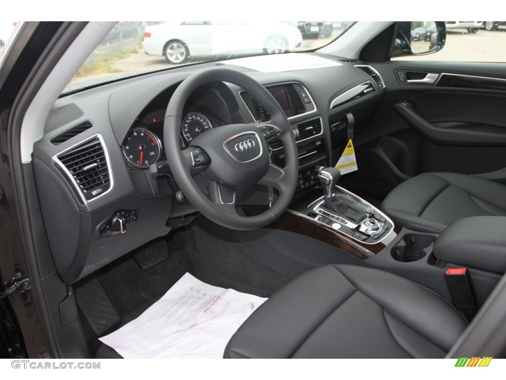 Black Interior 2013 Audi Q5 2.0 TFSI quattro Photo #80940813