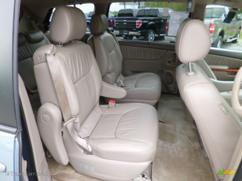 2008 Toyota Sienna Limited AWD Rear Seat Photos