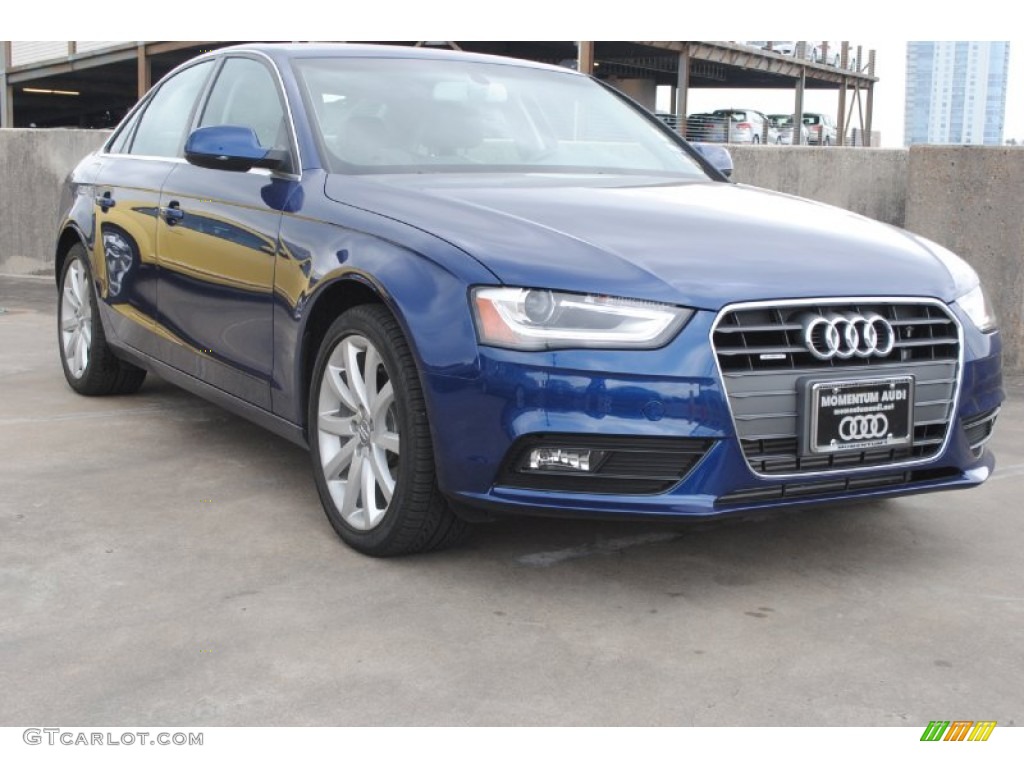 2013 A4 2.0T quattro Sedan - Scuba Blue Metallic / Titanium Gray photo #1