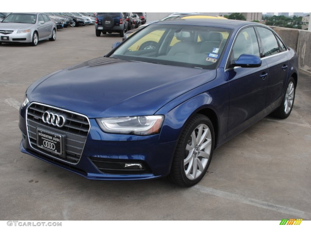 2013 A4 2.0T quattro Sedan - Scuba Blue Metallic / Titanium Gray photo #3