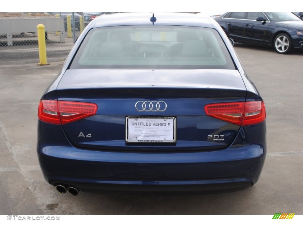2013 A4 2.0T quattro Sedan - Scuba Blue Metallic / Titanium Gray photo #8