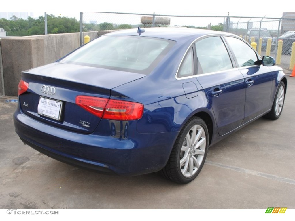 2013 A4 2.0T quattro Sedan - Scuba Blue Metallic / Titanium Gray photo #9