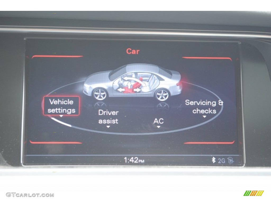 2013 A4 2.0T quattro Sedan - Scuba Blue Metallic / Titanium Gray photo #27