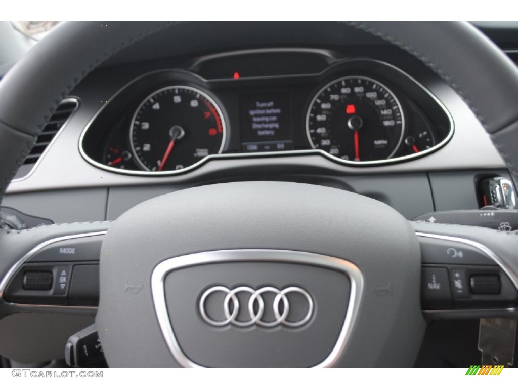 2013 A4 2.0T quattro Sedan - Scuba Blue Metallic / Titanium Gray photo #33