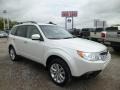 Satin White Pearl 2011 Subaru Forester 2.5 X Limited