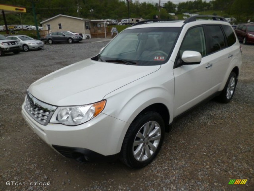 Satin White Pearl 2011 Subaru Forester 2.5 X Limited Exterior Photo #80941689