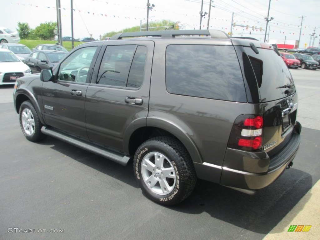 2007 Explorer XLT 4x4 - Dark Stone Metallic / Stone photo #5