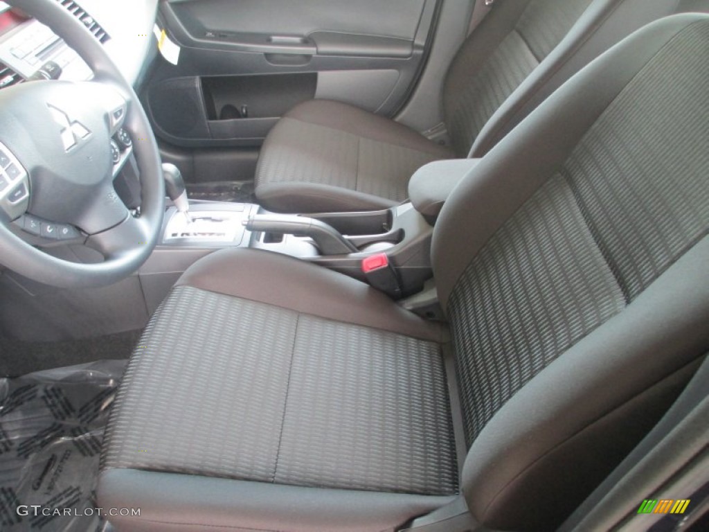 2013 Mitsubishi Lancer ES Front Seat Photo #80942474
