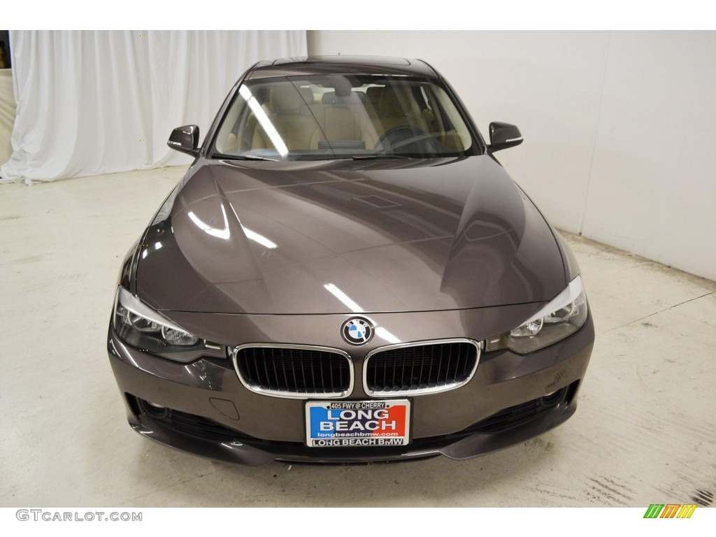 2012 3 Series 328i Sedan - Mojave Metallic / Venetian Beige photo #4