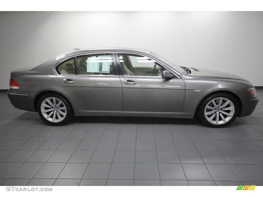 Titanium Grey Metallic 2007 BMW 7 Series 750Li Sedan Exterior Photo #80943213