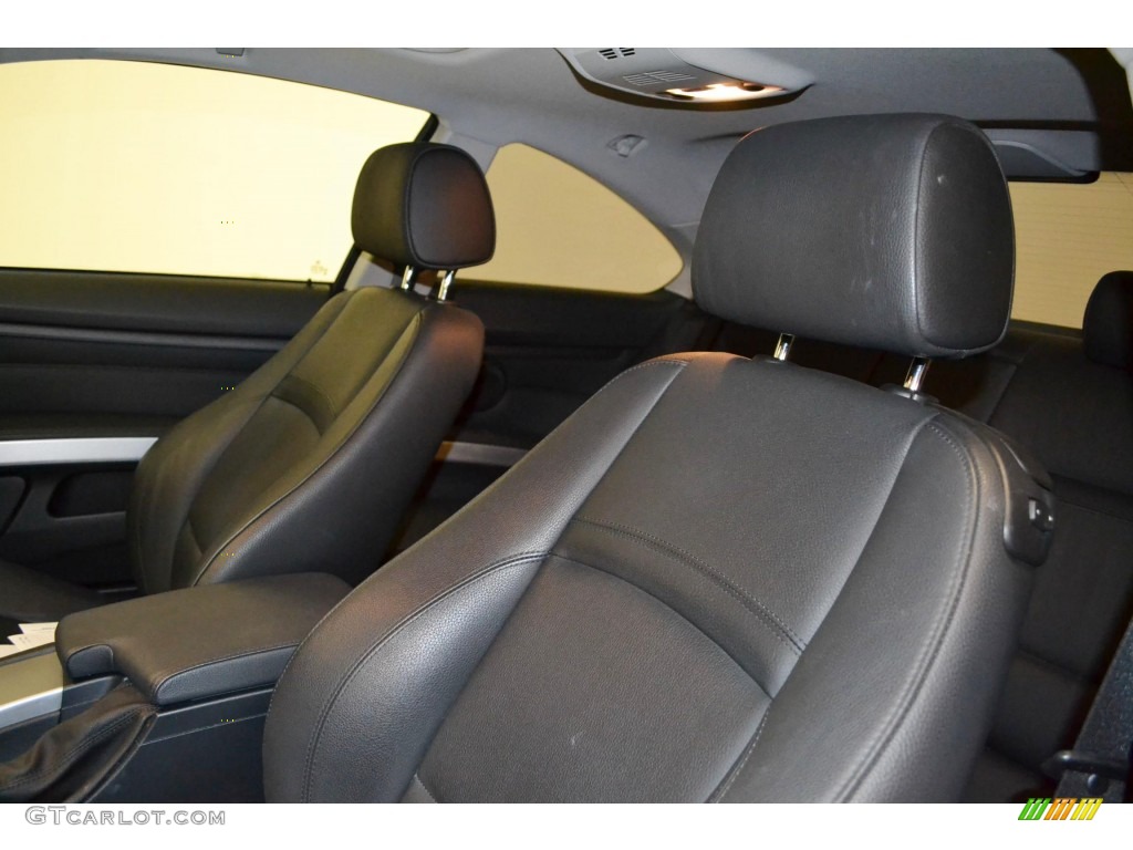 2010 3 Series 328i Coupe - Jet Black / Black photo #11