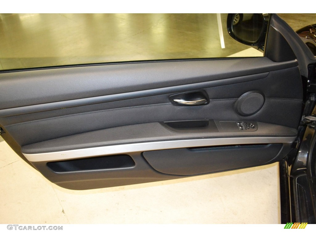2010 3 Series 328i Coupe - Jet Black / Black photo #13