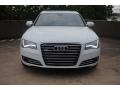 Glacier White Metallic - A8 L 4.0T quattro Photo No. 2