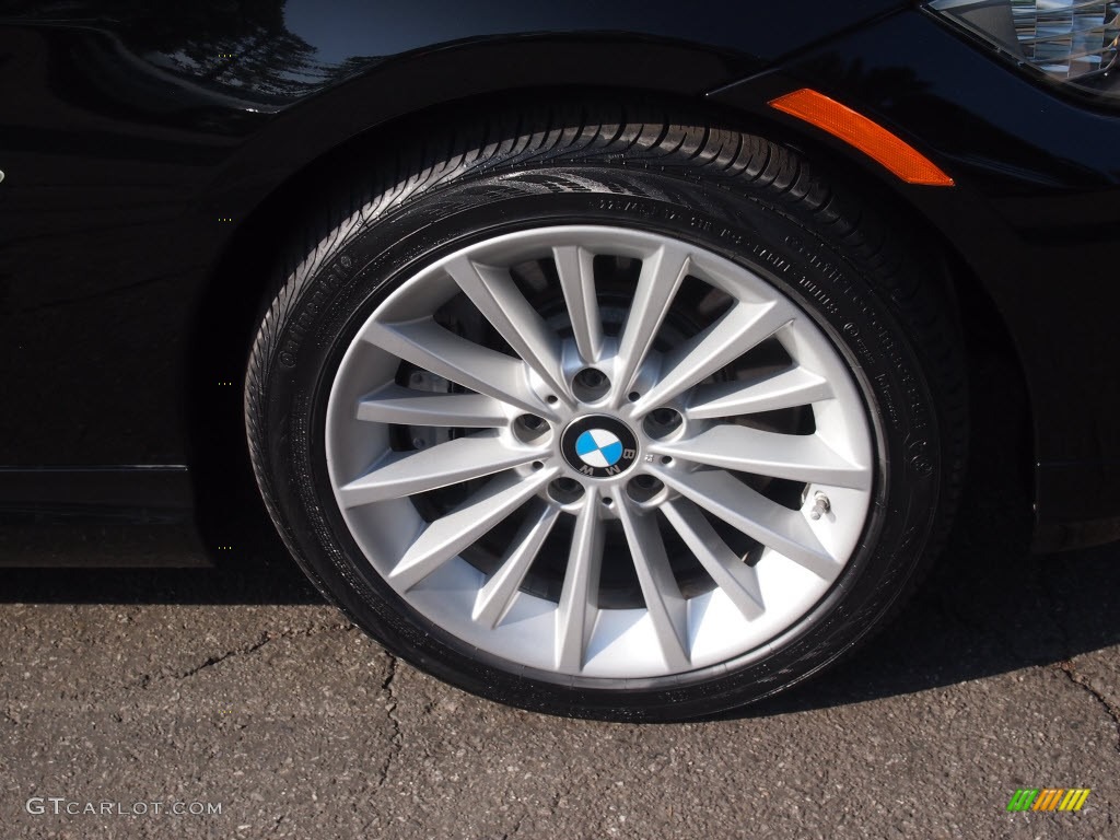 2011 3 Series 335i Sedan - Jet Black / Black photo #2