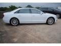 Glacier White Metallic 2013 Audi A8 L 4.0T quattro Exterior