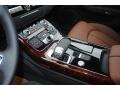 2013 Audi A8 Nougat Brown Interior Transmission Photo