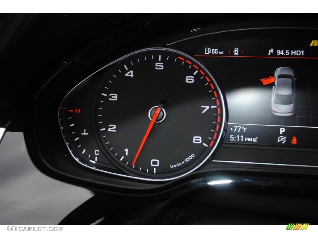 2013 Audi A8 L 4.0T quattro Gauges Photo #80945010