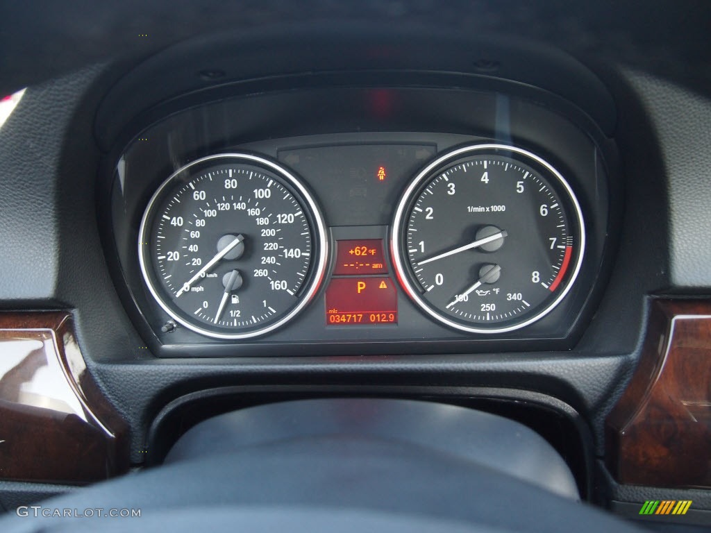 2011 BMW 3 Series 335i Sedan Gauges Photo #80945025