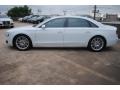 Glacier White Metallic - A8 L 4.0T quattro Photo No. 4