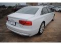 Glacier White Metallic - A8 L 4.0T quattro Photo No. 7