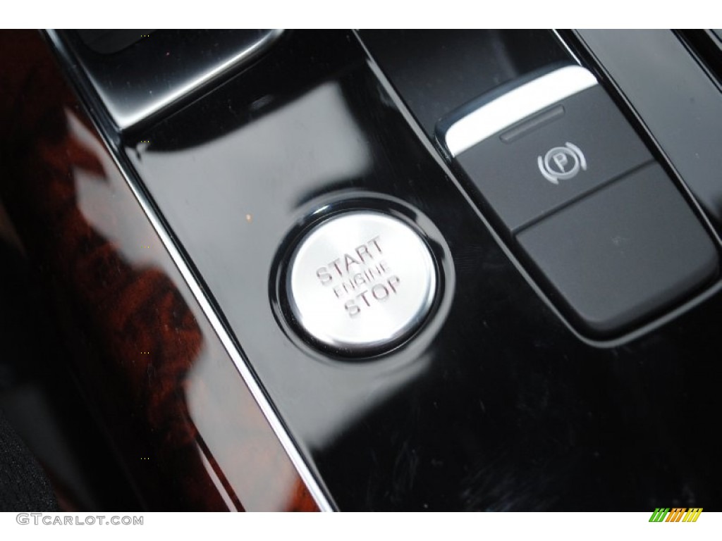 2013 A8 L 4.0T quattro - Glacier White Metallic / Nougat Brown photo #25